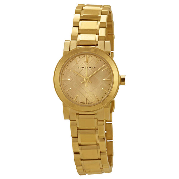 Burberry The City Champagne Dial Gold-tone Ladies Watch BU9227 - Big Daddy Jewelry