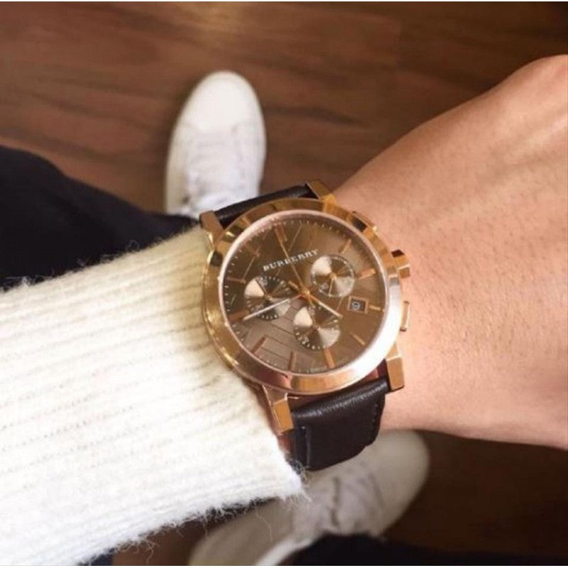 Burberry The City Chocolate Brown Unisex Watch BU9755 - Watch
