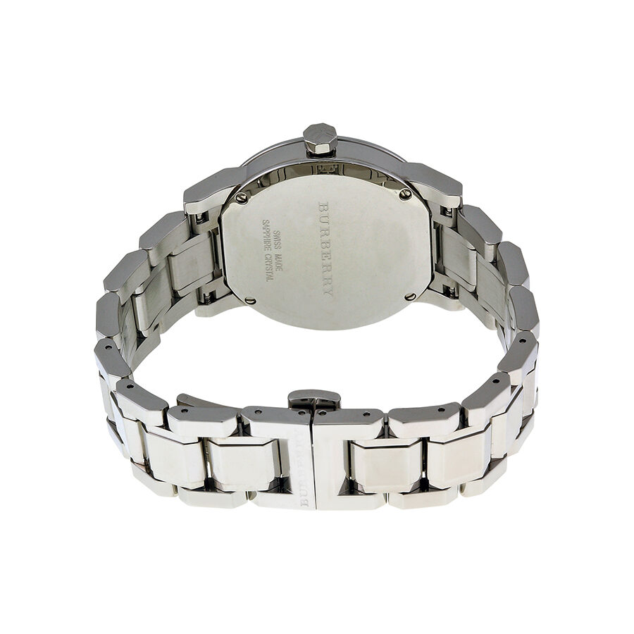 Burberry The City Grey Dial Stainless Steel Ladies Watch BU9143 - The Watches Men & CO #3