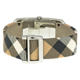 Burberry The Pioneer Silver Check-stamped Dial Haymarket Check Ladies Watch BU9406 - Big Daddy Jewelry #3