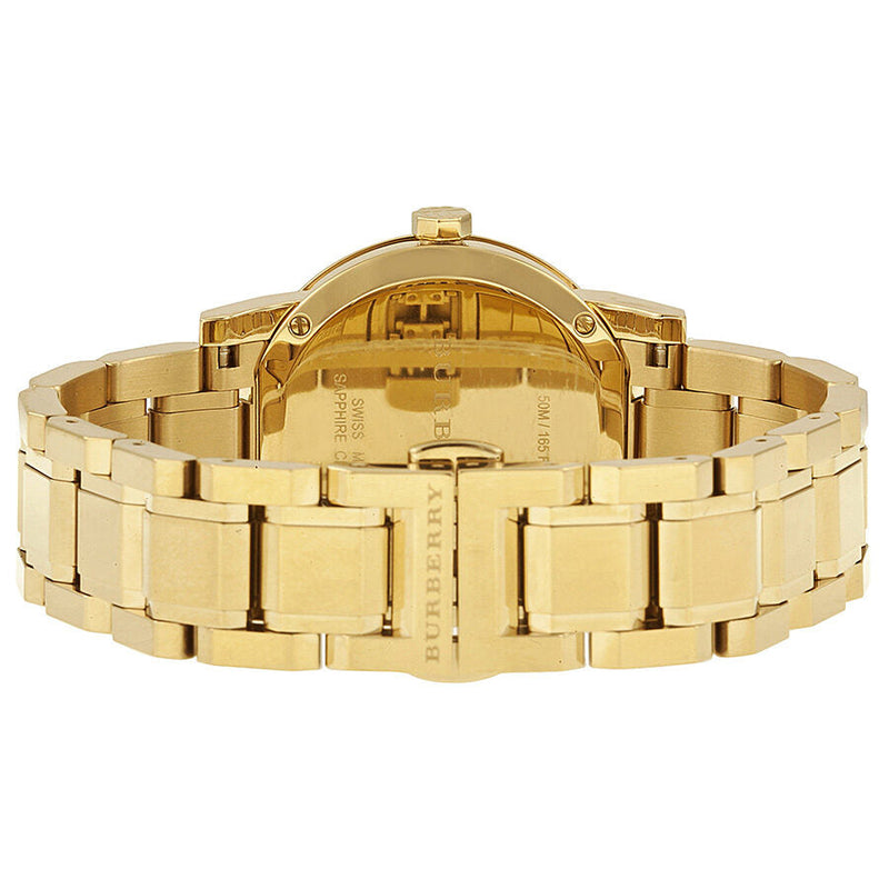Burberry White Dial Gold-tone Ladies Watch BU9103 - Big Daddy Jewelry #3