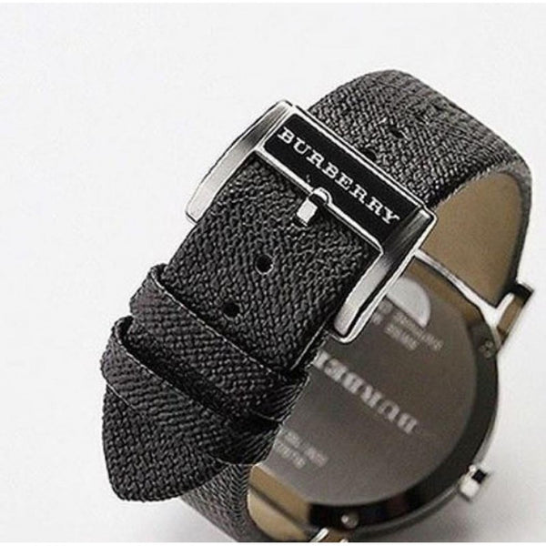 Burberry Unisex Leather Strap NOVA Check Black Unisex Watch BU9024 - Big Daddy Jewelry #3