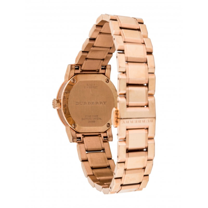 Burberry Women’s Swiss Made Stainless Steel Rose Gold Dial Women's Watch BU9215 - Big Daddy Jewelry #3