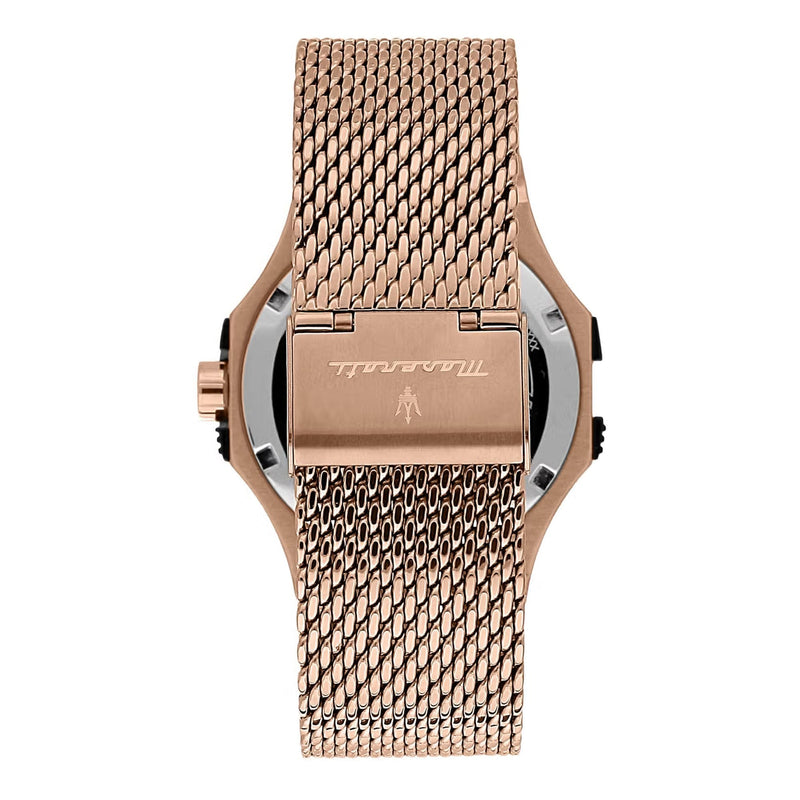 Maserati Potenza Rose Gold Mesh Bracelet  R8853108009 - Big Daddy Jewelry #3