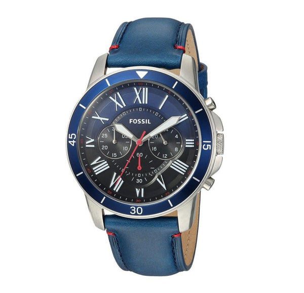 Fossil Men’s Chronograph Quartz Leather Strap Men's Watch  FS5373 - Big Daddy Jewelry