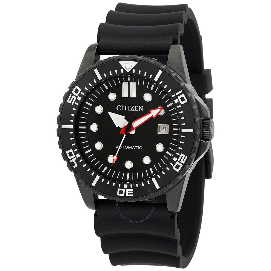 Citizen Automatic Black Dial Men's Watch NJ0125-11E - The Watches Men & Co