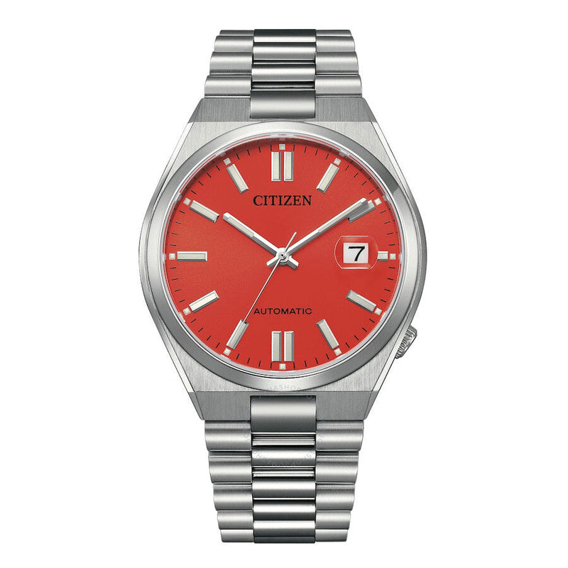 Citizen Tsuyosa Automatic Blazing Red Dial Men's Watch NJ0158-89W