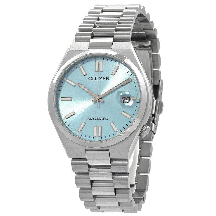 Citizen Tsuyosa Automatic 40mm Ice Blue Dial Stainless Steel Men’s Watch – NJ0151-88M