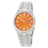 Citizen Tsuyosa Automatic Orange Dial Men's Watch NJ0151-88Z