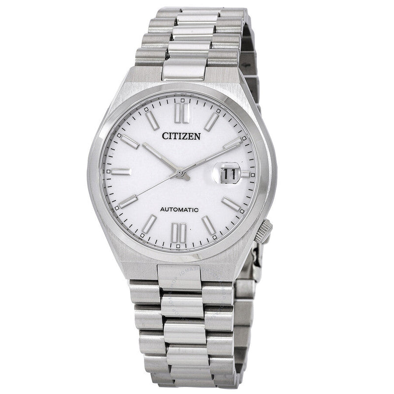 Citizen Tsuyosa Automatic White Dial Stainless Steel Men's Watch NJ0150-81A