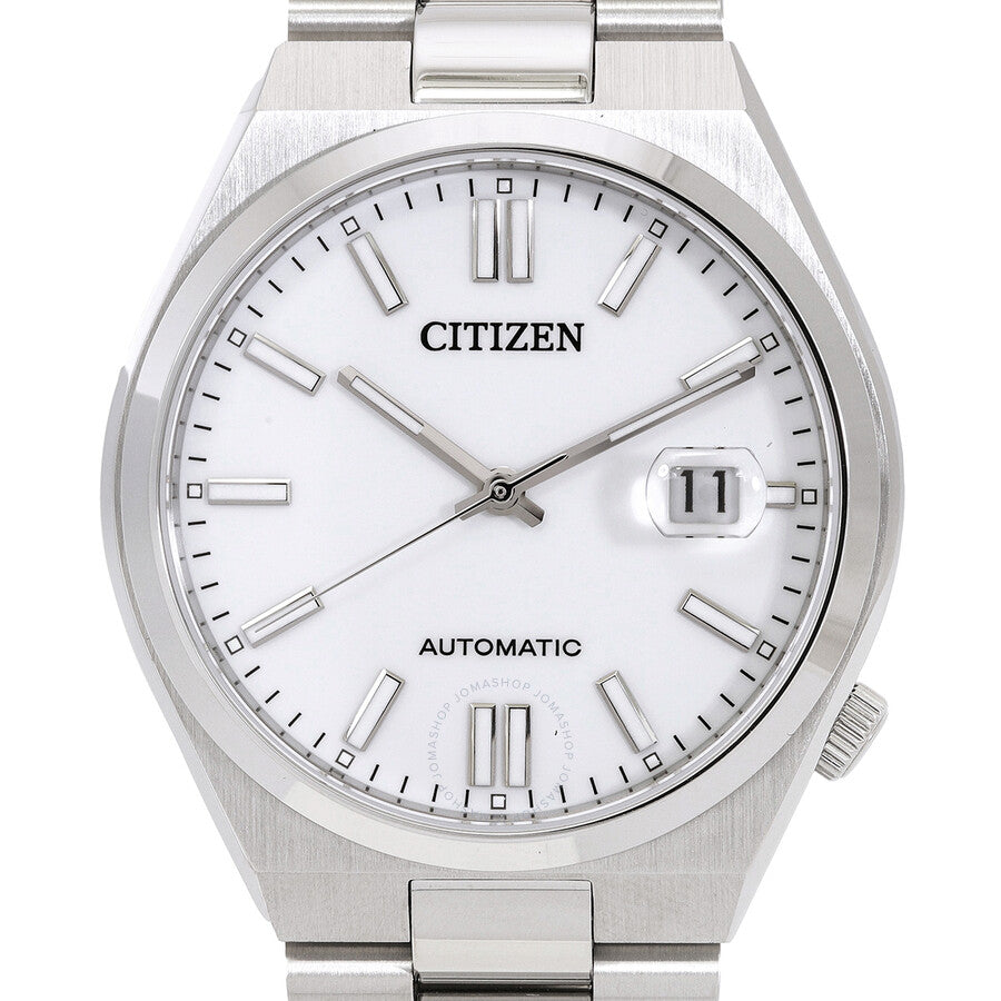 Citizen Tsuyosa Automatic 40mm White Dial Stainless Steel Men’s Watch – NJ0150-81A