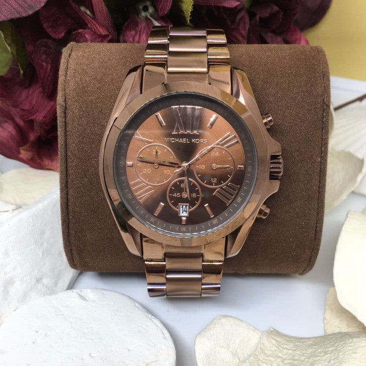 Michael Kors Bradshaw Chronograph Espresso Dial Unisex Watch MK5628 - Big Daddy Jewelry #6