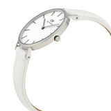 Daniel Wellington White Classic Petite Bondi 32mm Women's Silver Watch DW00100190 - Kiwi Watches