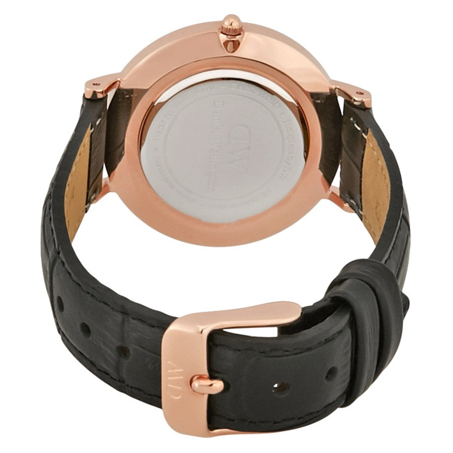 Daniel Wellington White Classic Petite Reading 32mm Women's Gold Watch DW00100173 - Big Daddy Jewelry