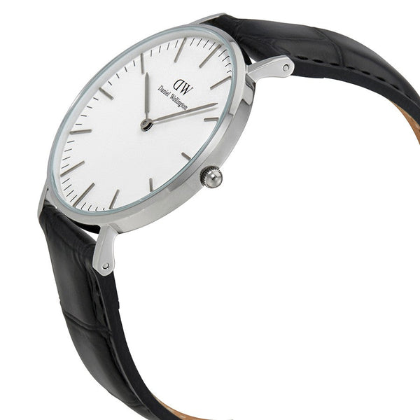 Daniel Wellington Reading 36mm Women's Silver Watch
