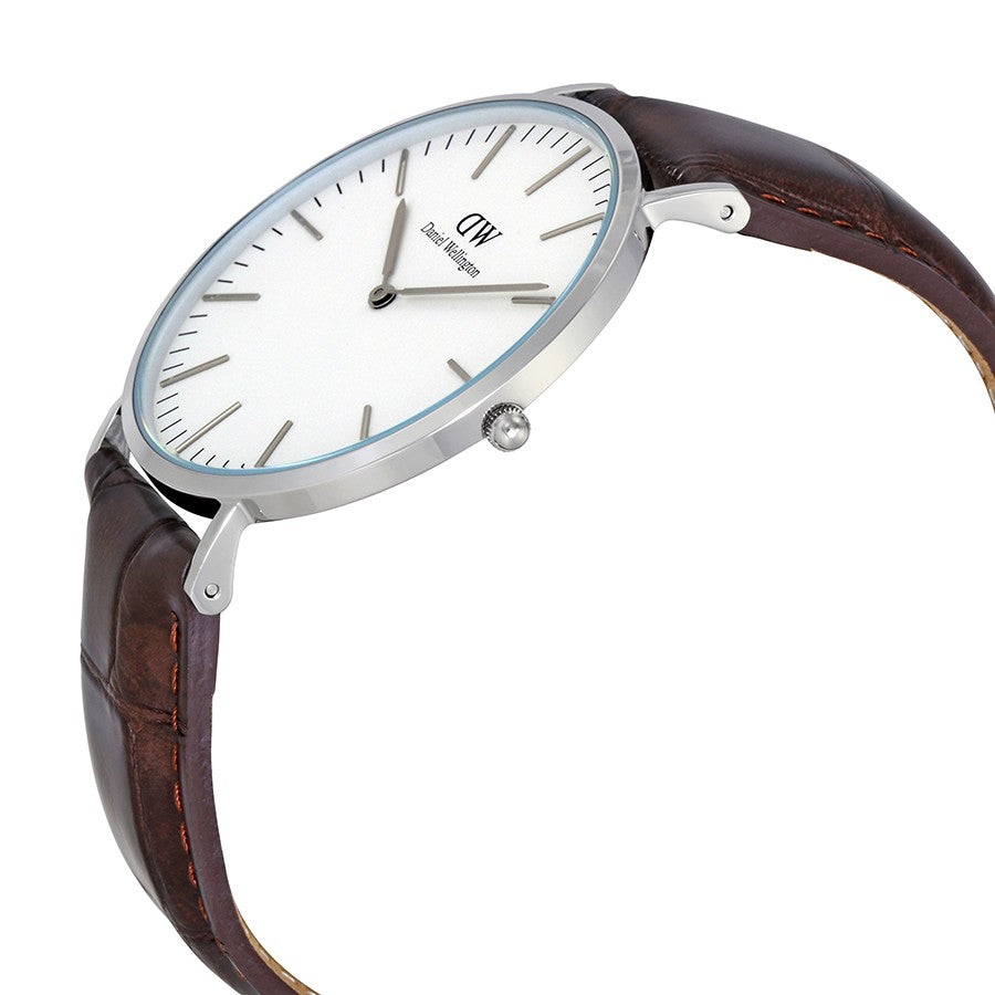 Daniel Wellington Classic York 40mm Men's Silver Watch