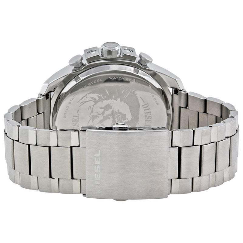 Diesel Chief Chronograph Black Dial Stainless Steel Men's Watch #DZ4308 - Big Daddy Jewelry #3