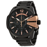 Diesel Chief Chronograph Black Dial Stainless Steel Men's Watch #DZ4309 - Big Daddy Jewelry