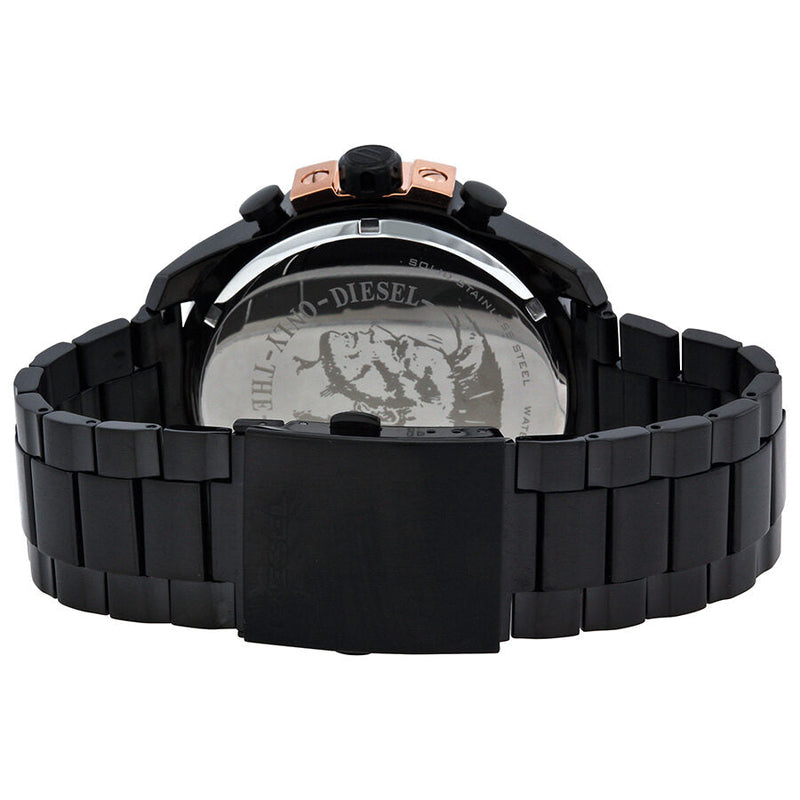 Diesel Chief Chronograph Black Dial Stainless Steel Men's Watch #DZ4309 - Big Daddy Jewelry #3