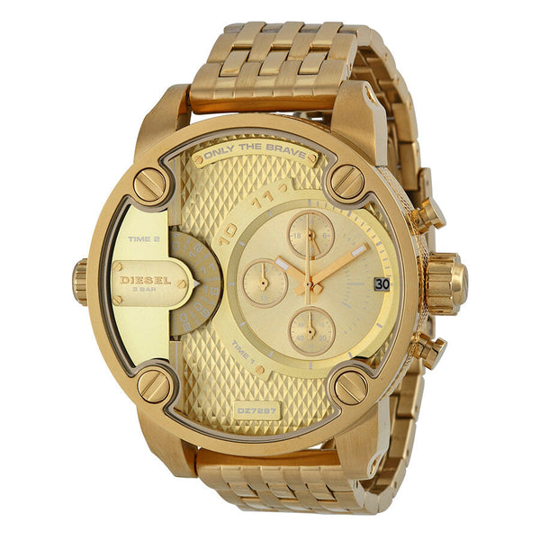 Diesel Little Daddy Dual Time Chronograph Men's Watch #DZ7287 - Big Daddy Jewelry