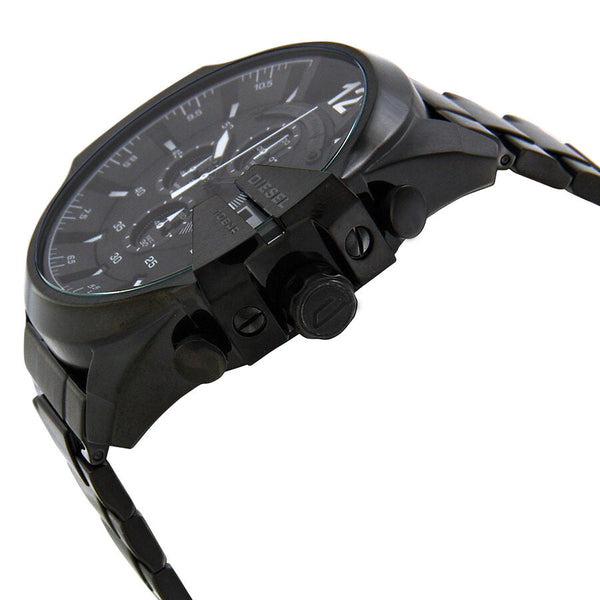 Diesel Mega Chief Chronograph Black Dial Men's Watch #DZ4283 - Big Daddy Jewelry #2