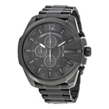 Diesel Mega Chief  Chronograph Black Dial Men's Watch #DZ4355 - Big Daddy Jewelry