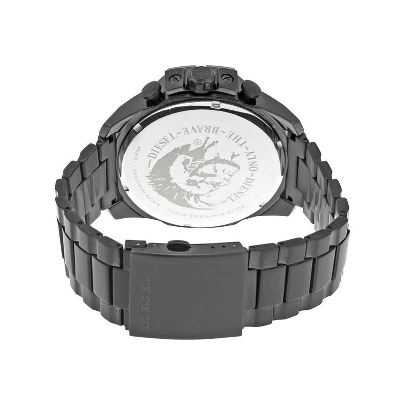 Diesel Mega Chief  Chronograph Black Dial Men's Watch #DZ4355 - Big Daddy Jewelry #3