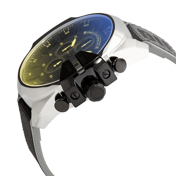 Diesel Mega Chief Quartz Black Iridescent  Dial Men's Watch #DZ4523 - Big Daddy Jewelry #2