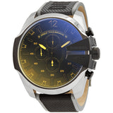 Diesel Mega Chief Quartz Black Iridescent  Dial Men's Watch #DZ4523 - Big Daddy Jewelry