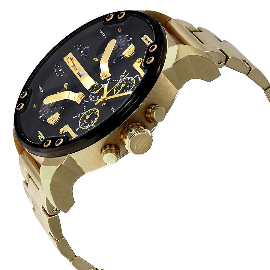 Diesel Mr. Daddy 2.0 DZ7333 chronograph watch side profile view