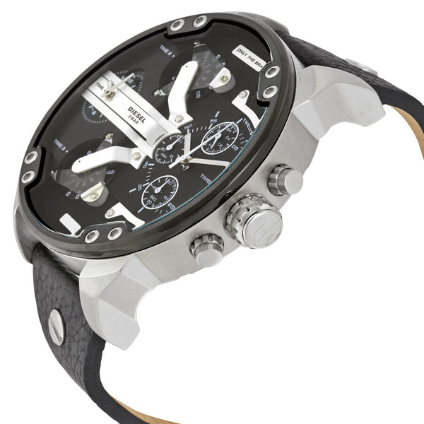 Diesel Mr. Daddy 2.0 Black Dial Men's Chronograph Watch #DZ7313 - Big Daddy Jewelry #2