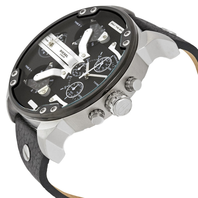 Diesel Mr. Daddy 2.0 Black Dial Men's Chronograph Watch #DZ7313 - Big Daddy Jewelry #2