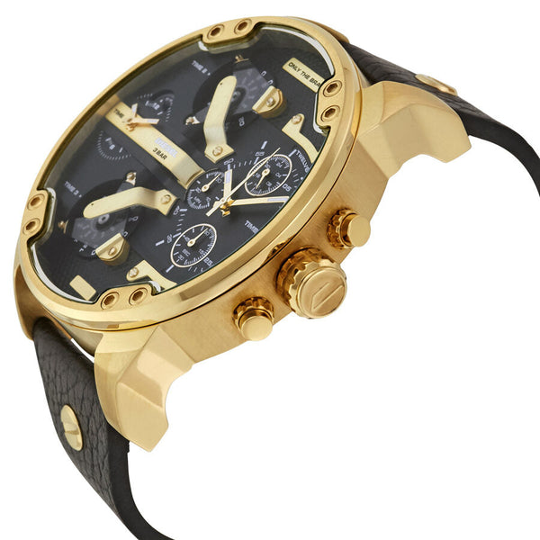 Diesel Mr. Daddy 2.0 Black Dial Men's Chronograph Watch #DZ7371 - Big Daddy Jewelry #2
