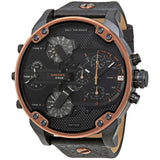 Diesel Mr. Daddy 2.0 Chronograph Black Dial Men's Watch #DZ7400 - Big Daddy Jewelry
