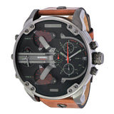 Diesel Mr. Daddy 2.0 Black Dial Quartz Men's Watch #DZ7332 - Big Daddy Jewelry