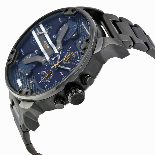 Diesel Mr. Daddy 2.0 Blue Dial Quartz Men's Watch #DZ7331 - Big Daddy Jewelry #2