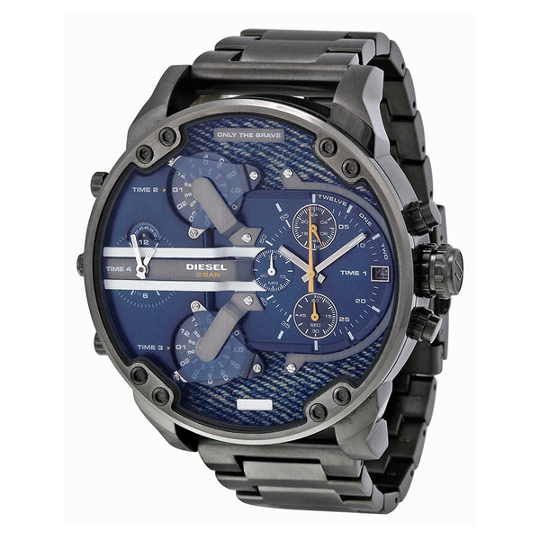 Diesel Mr. Daddy 2.0 Blue Dial Quartz Men's Watch #DZ7331 - Big Daddy Jewelry