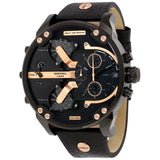 Diesel Mr. Daddy 2.0 Chronograph Black Dial Men's Watch #DZ7350 - Big Daddy Jewelry