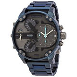 Diesel Mr. Daddy 2.0 Chronograph Quartz Grey Dial Men's Watch #DZ7414 - Big Daddy Jewelry