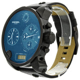 Diesel SBA Chronograph Blue/Black Dial Analog Digital Men's Watch #DZ7127 - Big Daddy Jewelry #2