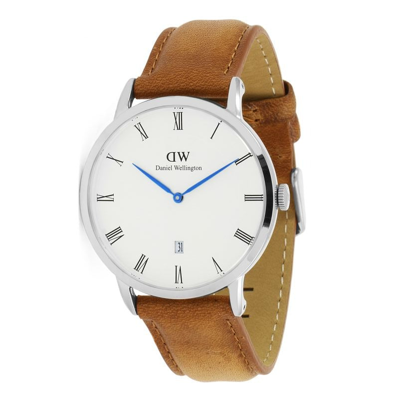 Daniel Wellington Dapper Durham 38mm Men's Silver Watch DW00100116