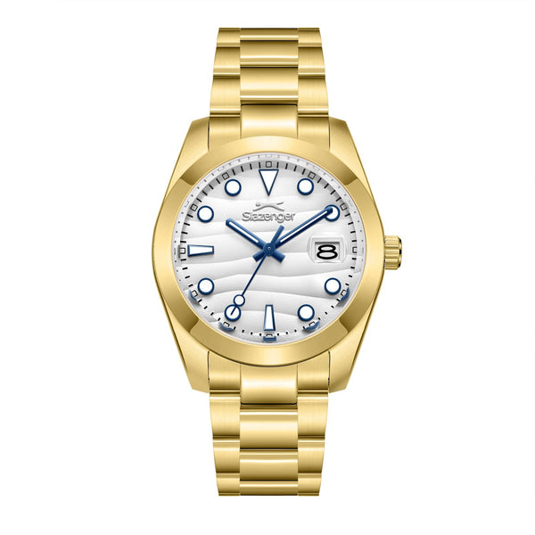 SLAZENGER Gold Stainless Steel Men's Watch - SL.09.2491.1.06 SL.09.2491.1.06 - Image 1