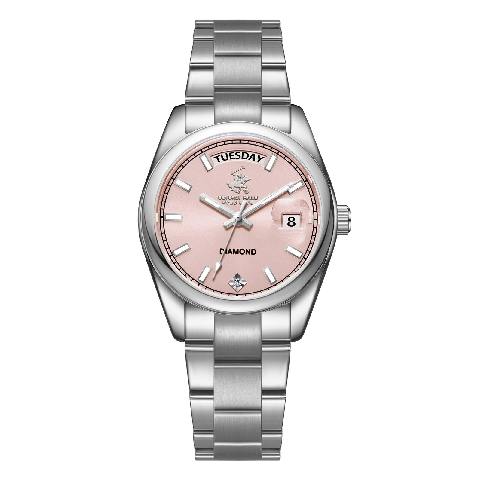 Beverly Hills Polo Club Analog Watch Silver Stainless Steel Watch BP3709X.381 BP3709X.381 - Image 1