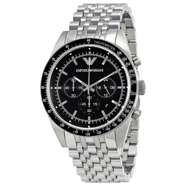 Emperio Armani Sportivo Black Dial Quartz Men's Watch AR5988 - Big Daddy Jewelry