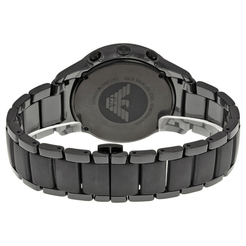 Emporio Armani Ceramica Chronograph Black Dial Men's Watch AR1452 - Big Daddy Jewelry #3