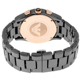 Emporio Armani Ceramica Chronograph Black Dial Men's Watch AR1410 - Big Daddy Jewelry #3