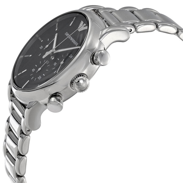 Emporio Armani  Chronograph Black Dial Men's Watch #AR1853 - Big Daddy Jewelry #2