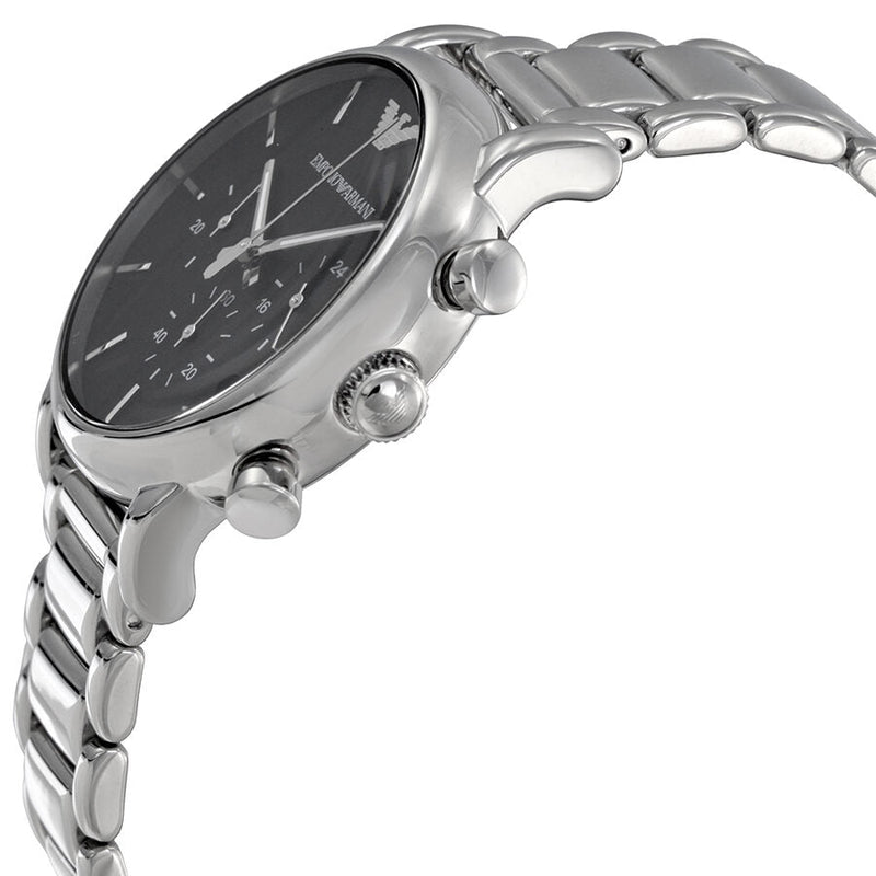 Emporio Armani  Chronograph Black Dial Men's Watch #AR1853 - Big Daddy Jewelry #2