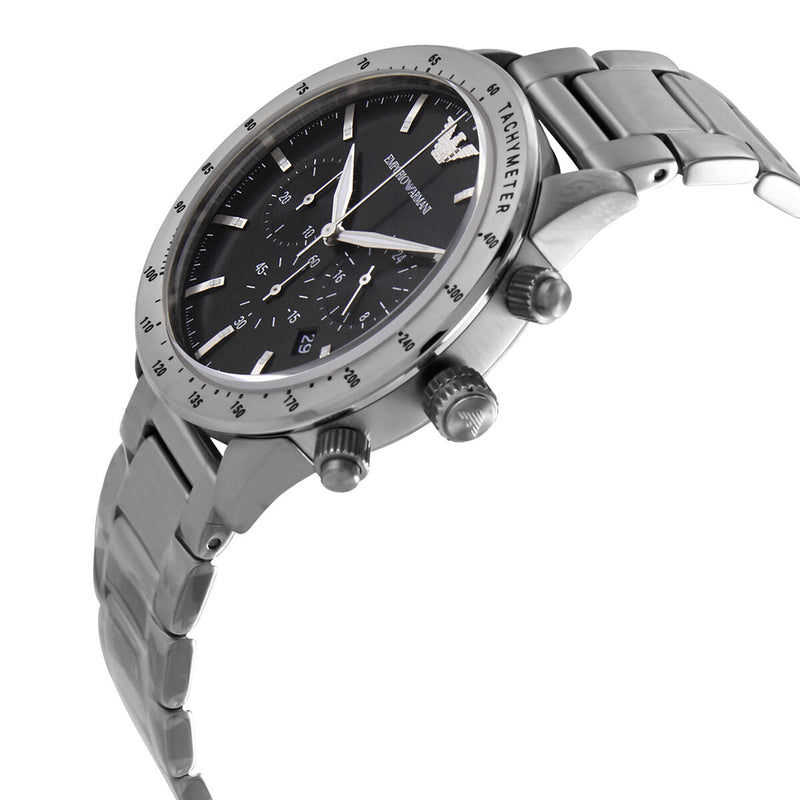 Emporio Armani Chronograph Quartz Black Dial Men's Watch #AR11241 - Big Daddy Jewelry #2