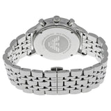 Emporio Armani Classic Chronograph Black Dial Stainless Steel Men's Watch #AR0389 - Big Daddy Jewelry #2